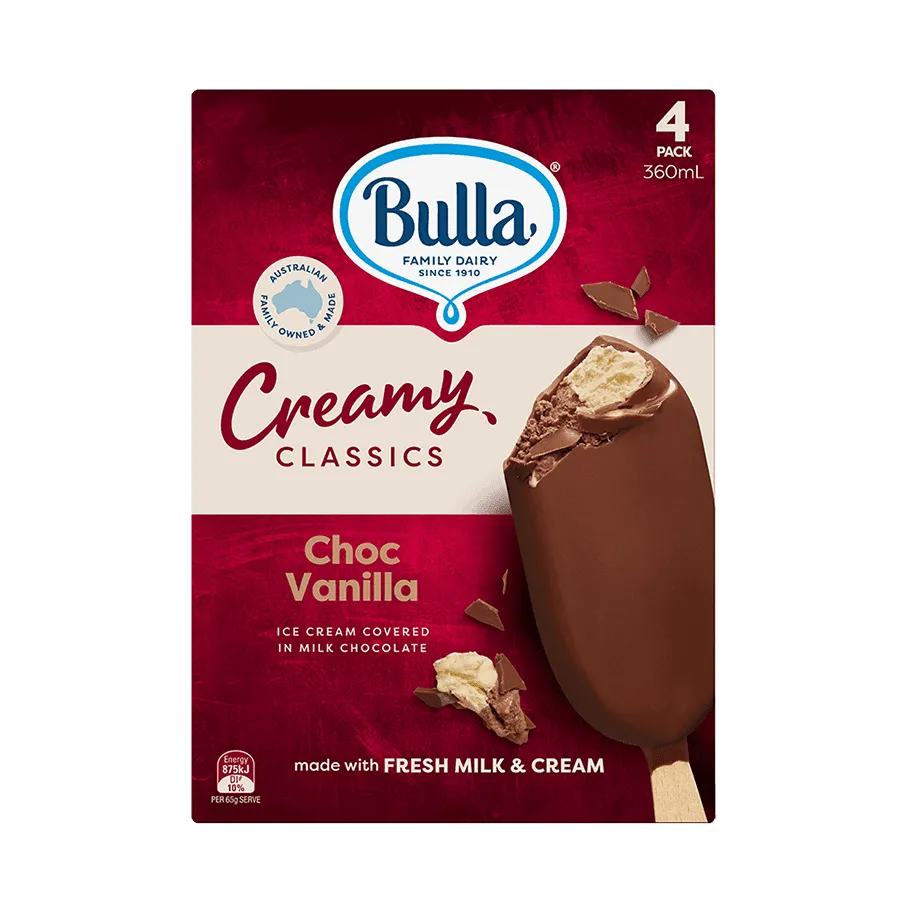 Bulla | Our Range of Fresh and Local Products