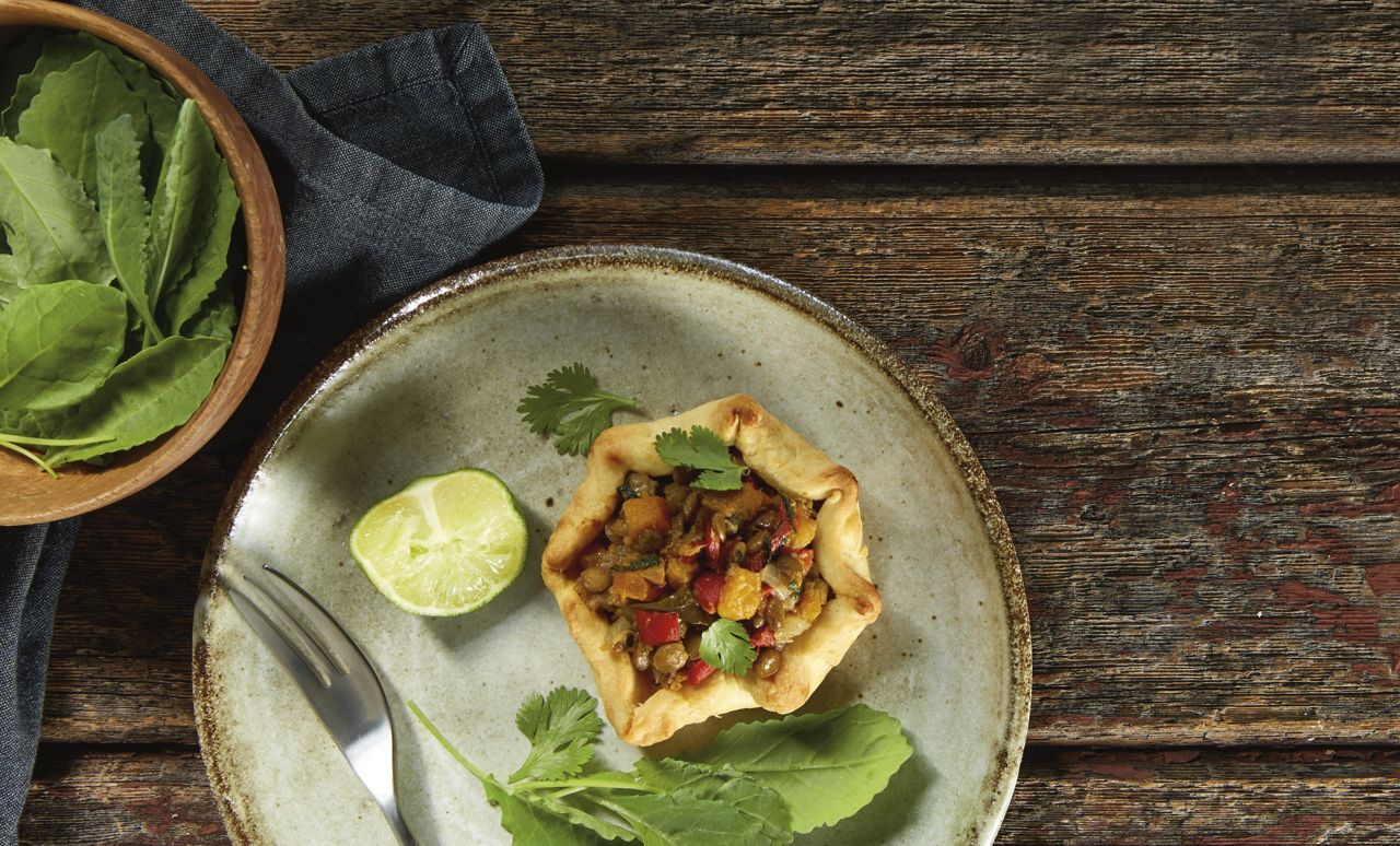Curried Lentil & Pumpkin Pies | Bulla