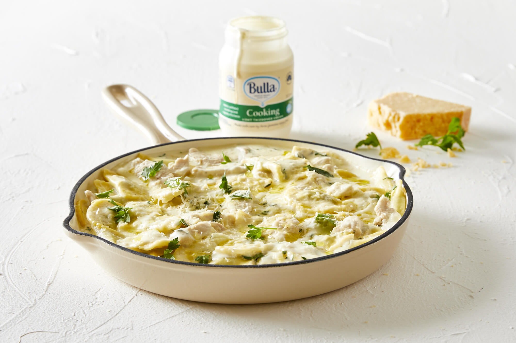 Alfredo Chicken & Agnolotti Pasta | Bulla