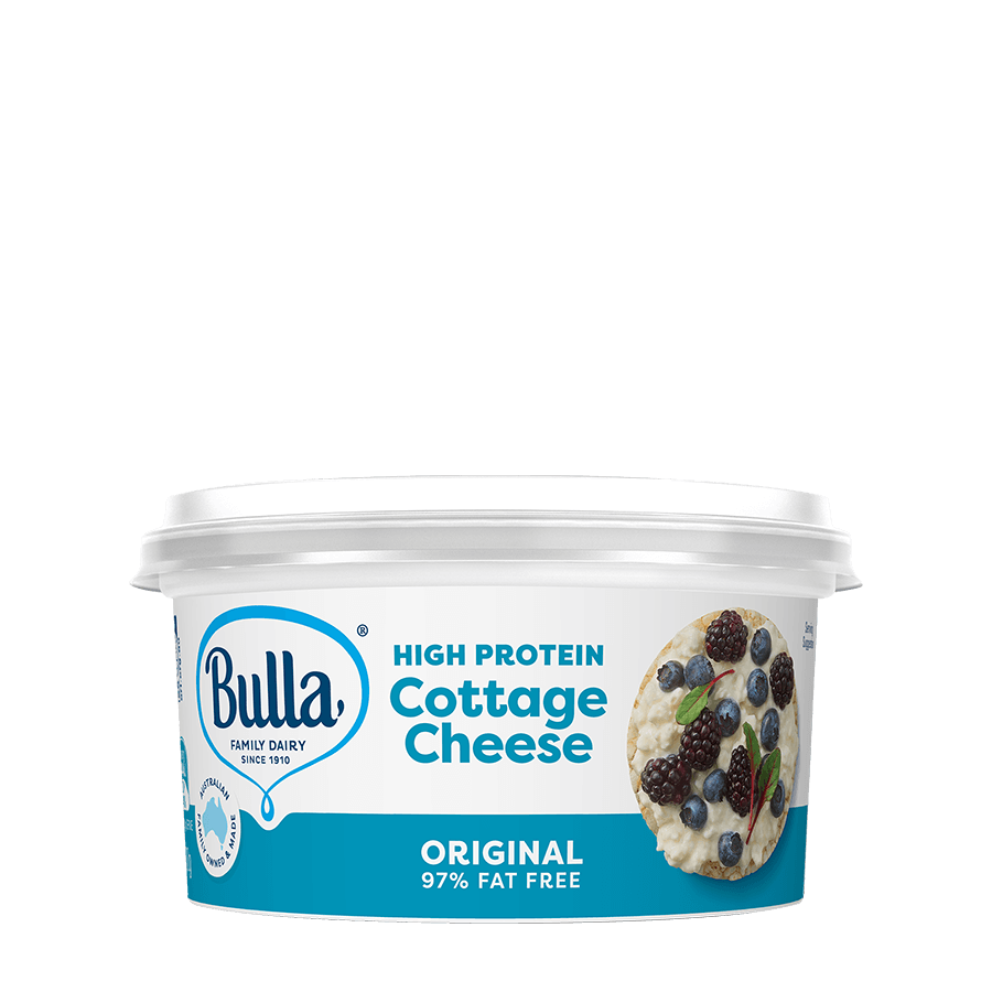 Bulla High Protein Cottage Cheese 200g Original Bulla