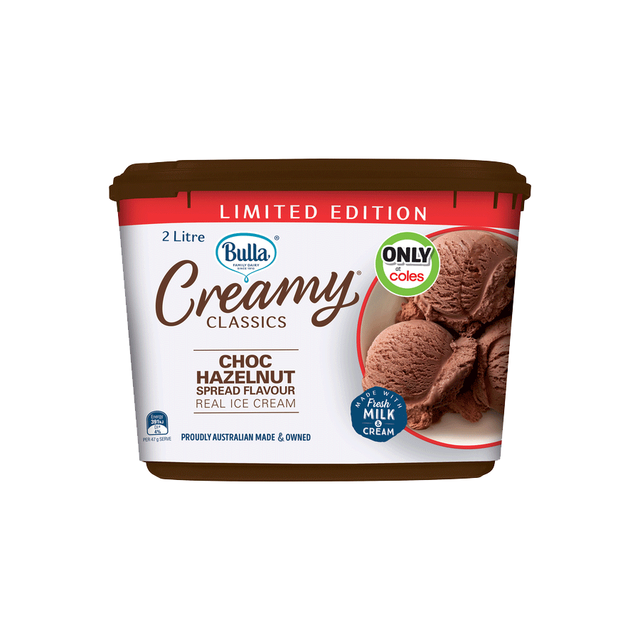 Bulla Creamy Classics Ice Cream Tubs Cookies & Cream Bulla