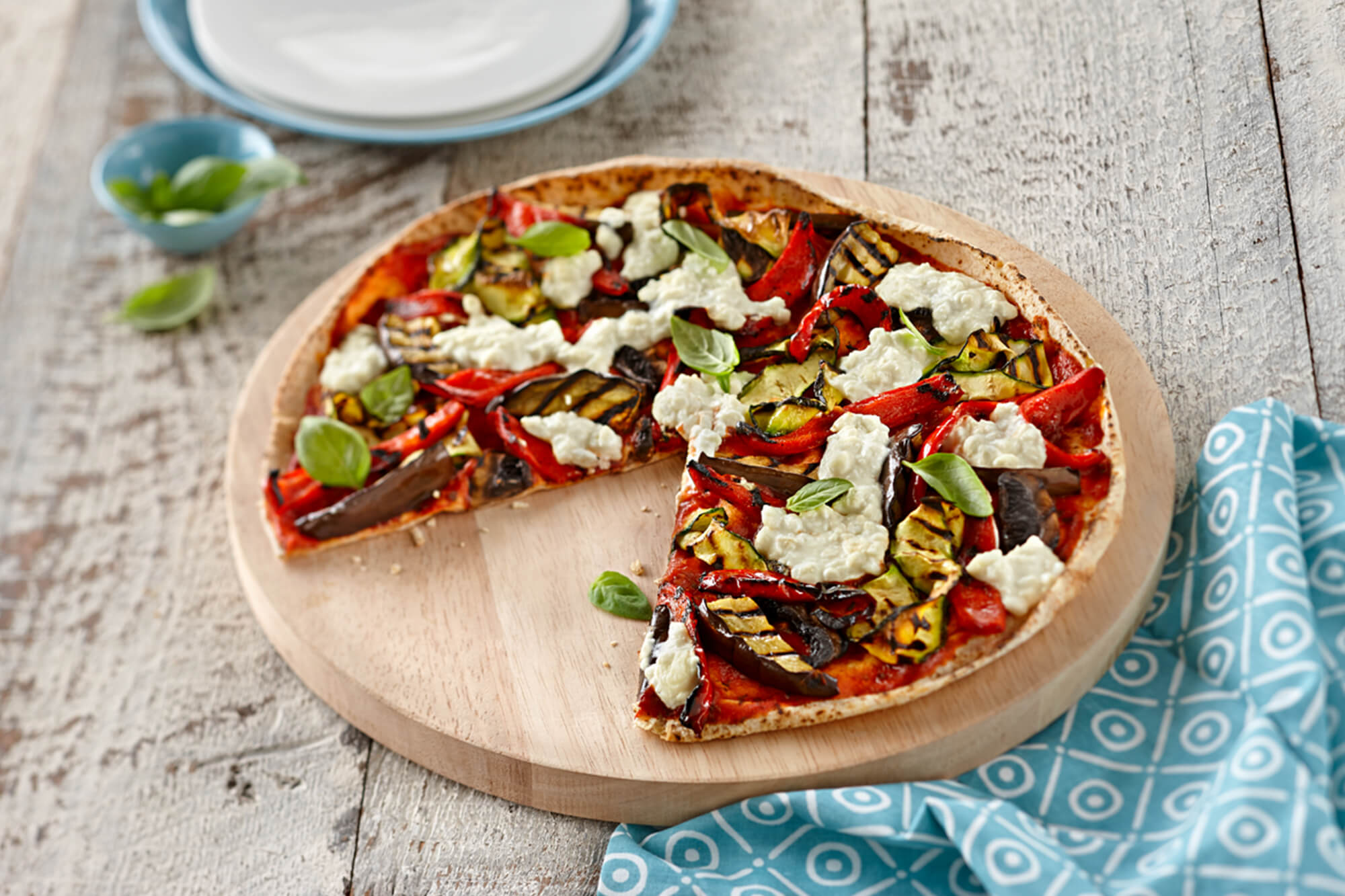 Chargrilled Vegetable Pizza Bulla