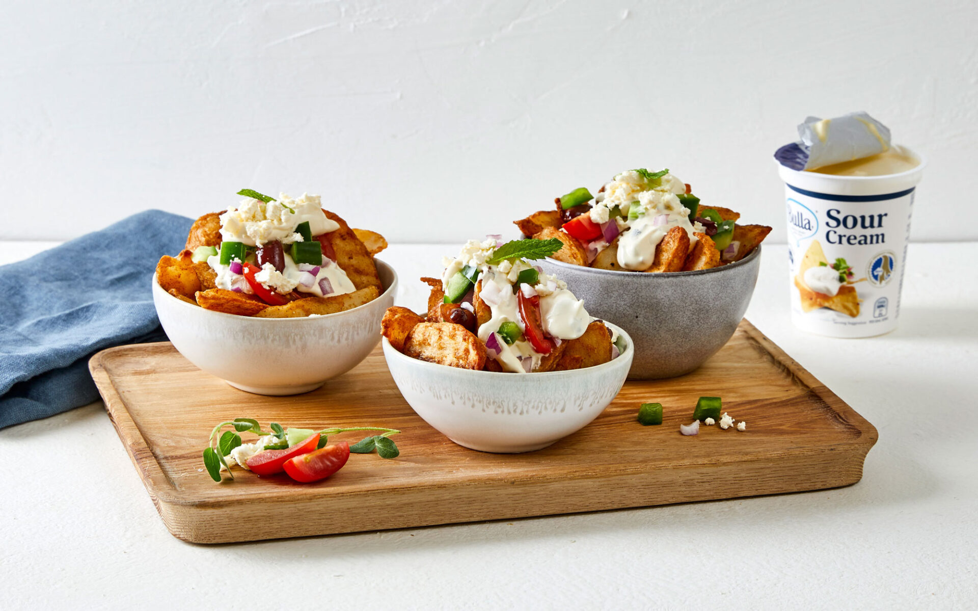 Greek Snack Potato Wedges | Bulla