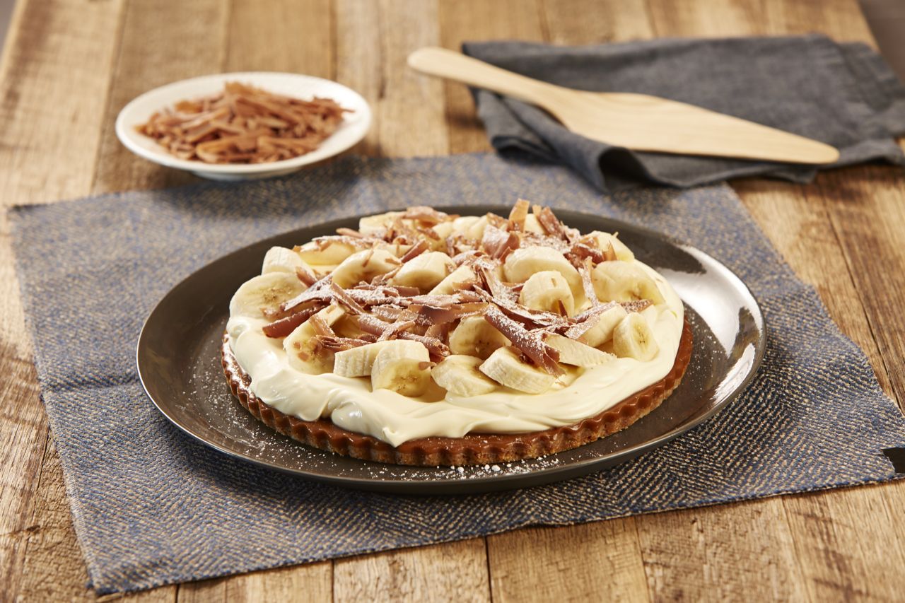 Kirsten Tibballs' Banana Caramel Cream Tart | Bulla