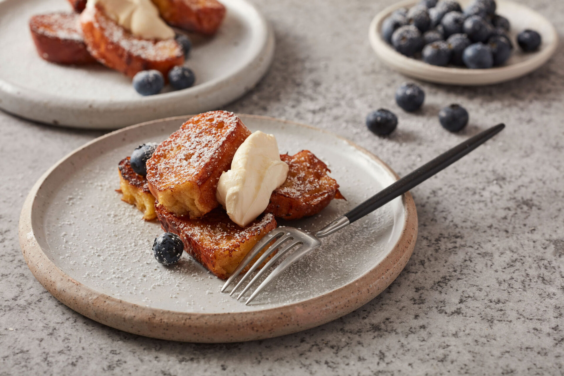 Sarah Todd’s French Toast with Crème Fraiche Bulla