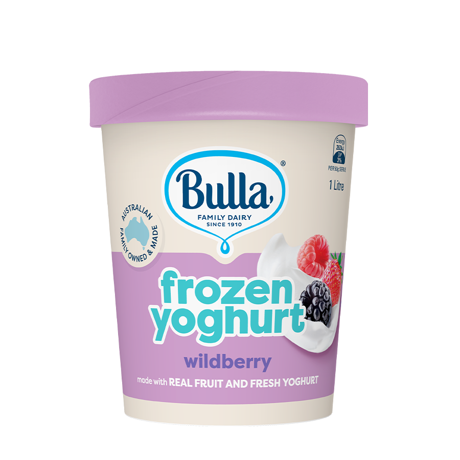 Bulla Frozen Yoghurt – Wildberry Bulla Frozen Yoghurt – Wildberry