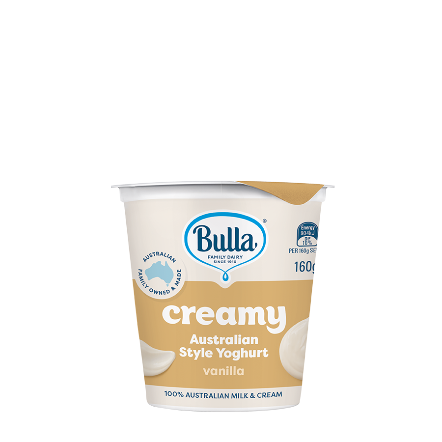 Bulla Australian Style Yoghurt – Vanilla