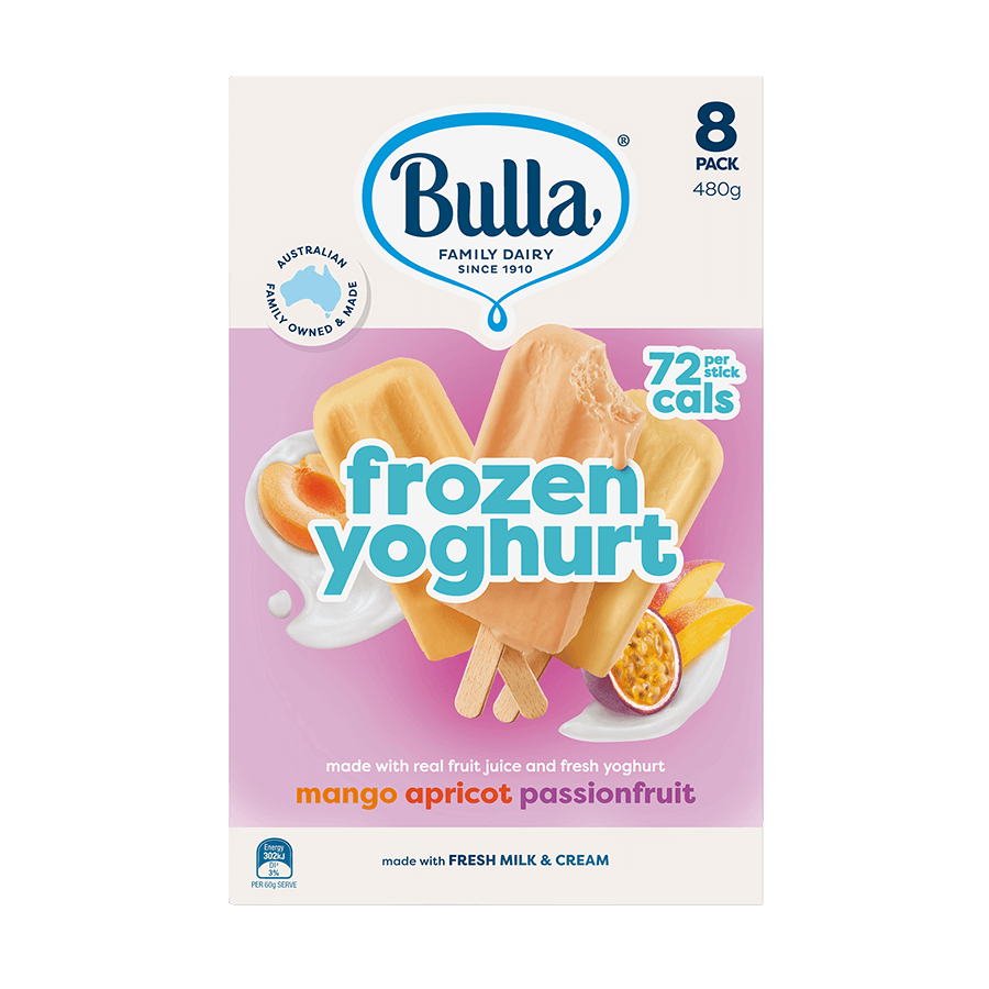 Bulla frozen yoghurt mini variety pack bulla