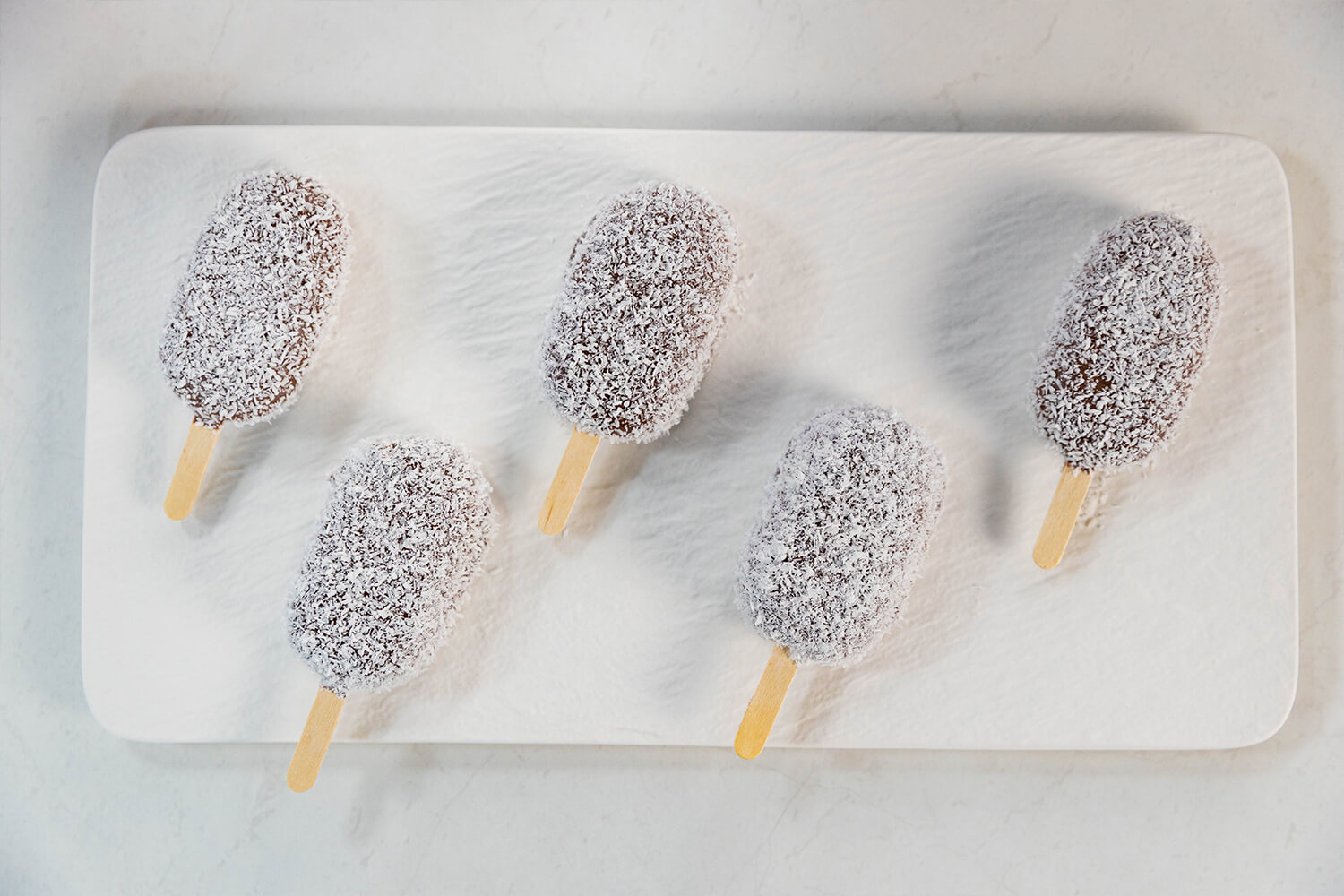 Lamington Ice Creams by Kirsten Tibballs | Bulla
